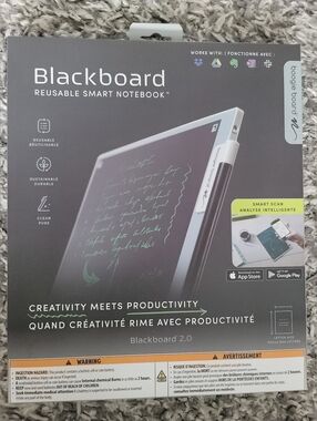 Brand New Boogie Board Blackboard 2.0 Smart Notebook.